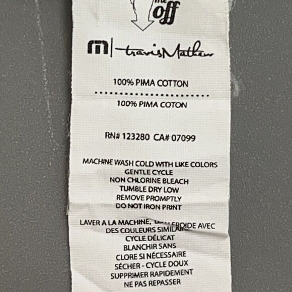 Travis Matthew Golf Sucks Tee Mens Small Green Santa Christmas Short Sleeve - Picture 5 of 8